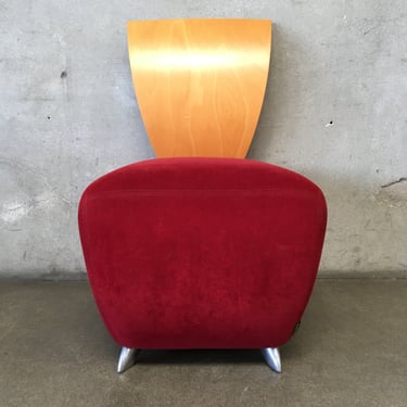 Vintage Dauphin Post Modern Accent Chair (#3)