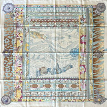 Private Listing Hermes “La Femme Aux Semelles” Scarf