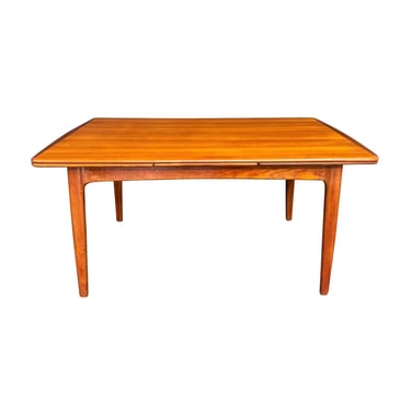 Vintage Danish Mid Century Modern Teak Dining Table by Svend Madsen 