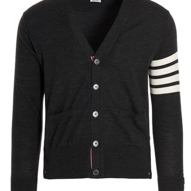 Thom Browne Men Merino Wool Cardigan