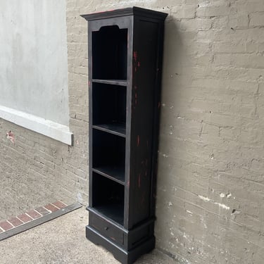 Painted Narrow Bookcase