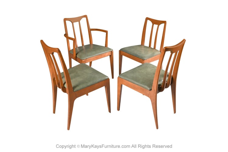 Mid Century Dining Chairs John Van Koert Drexel Projection Mary Kay's