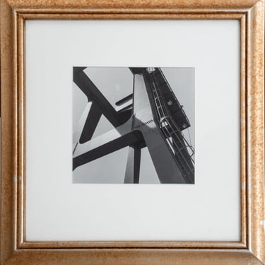 Ralston Crawford &quot;Coulee Dam&quot; Gelatin Silver Print
