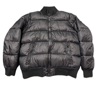 (L) Black Gap Puffer Jacket 070122 RK