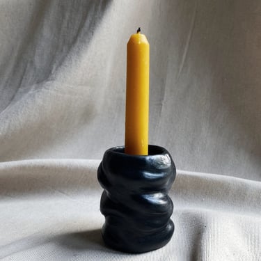 FORMA III - concrete candle holder | decorative candle holder | candlestick holder | sculptural concrete decor | tealight candle holder 
