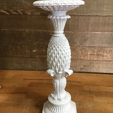 White Pineapple Candlestick (Tacoma)