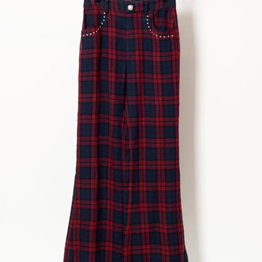 Bunny Berry Plaid Pant