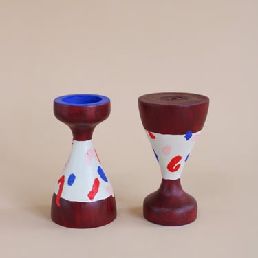 Ditsy Candleholders