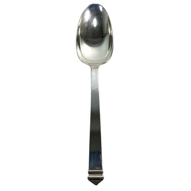 1930-40s American Tiffany & Co. Sterling Silver Hampton Pattern Vegetable Serving Spoon 