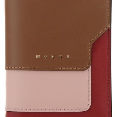 MARNI Multicolor leather wallet