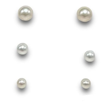 Pearl Stud Earrings