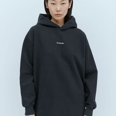 Acne Studios Women Fikka Stamp Hooded Sweatshirt