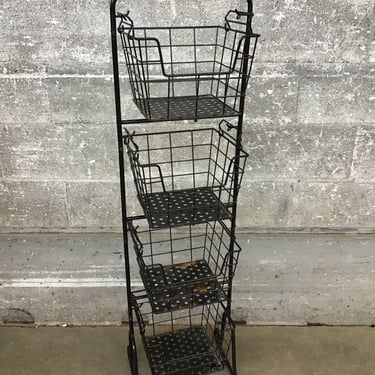 Metal Fruit Basket Stand (Seattle)