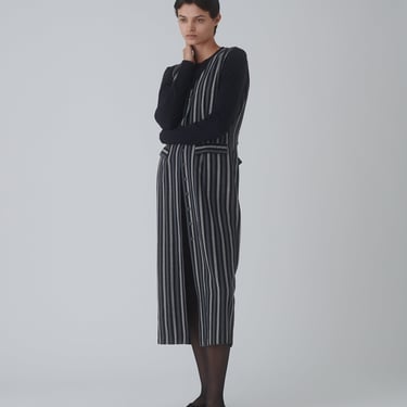 Vintage Striped Long Waistcoat