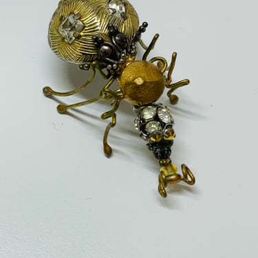 Modern Handmade Ant Brooch