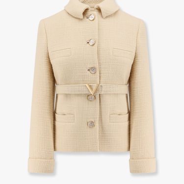 Valentino Women Valentino Beige Blazers E Vests