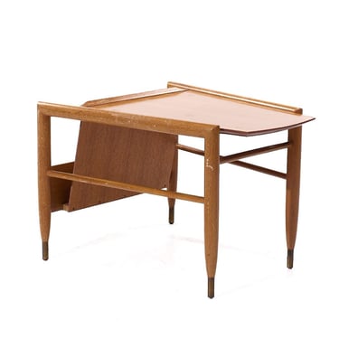 John Keal for Brown Saltman Mid Century Magazine Side Table - mcm 