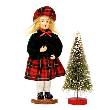VINTAGE: Singing Chorus Doll - Singing Figurine - Christmas Decor - Home Decor - SKU Tub-397-00013315 