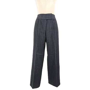 vintage 00's pinstripe trousers (Size: 8)