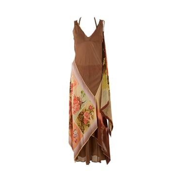Jean Paul Gaultier Mesh Floral Print Dress Set
