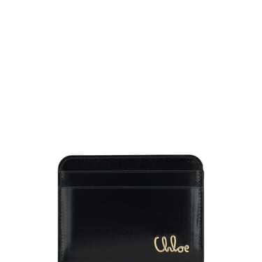 Chloé Women Logoed Card Horder