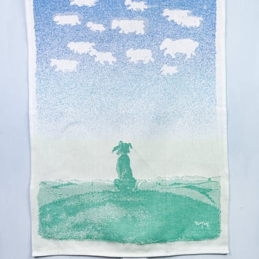 Moutet Petit Berger Tea Towel