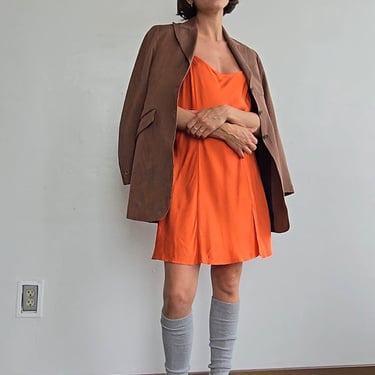 Citrus Silk Slipdress (L)