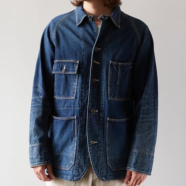 Kapital 12oz Denim Cactus Coverall, Indigo (Dark) | Glasswing Shop