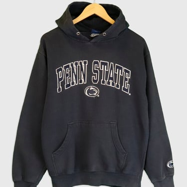 Vintage Penn State Blue And White Patched Sweatshirt Sz L