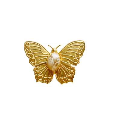 LIMITED EDITION: The Pink Reef Large Butterfly Brooch