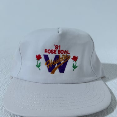 Vintage UW Huskies 91' Rose Bowl Champions Snapback