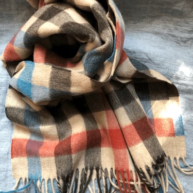Blanket Check Scarf