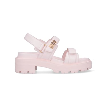 Christian Dior Women Slingback Sandals With "Dioract" Stalls