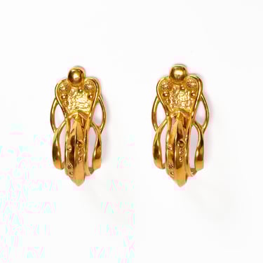Crown Top Cutout Earrings