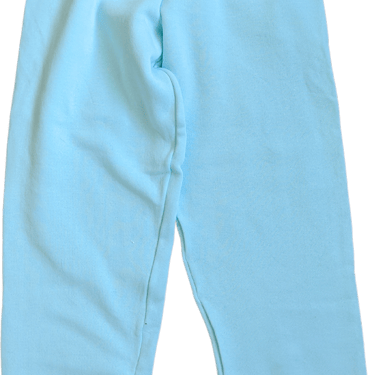 80s Sweat Pants Soft Fleece Inside Blue By Tulex