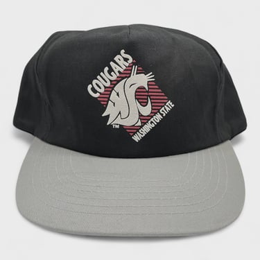 Vintage Washington State WSU Cougars Snapback Hat