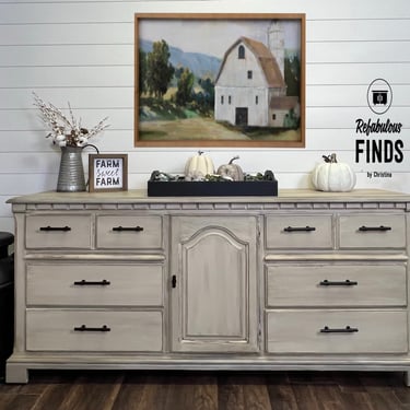 Farmhouse French Country Dresser 