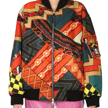 Etro Women Patchwork Bomber Jacket