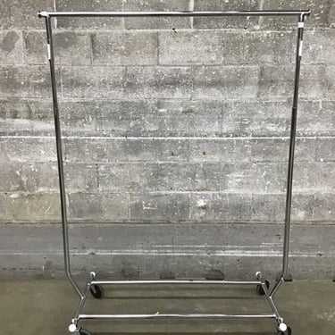 Adjustable Rolling Garment Rack (Seattle)