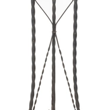 Spanish Style Wrought Iron Plant Stand