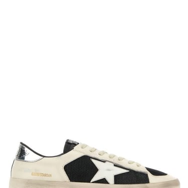 Golden Goose Deluxe Brand Man Multicolor Leather And Mesh Stardan Sneakers