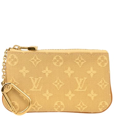 Louis Vuitton 2003 Monogram Mini Pochette Cles Coin Case Wallet M92438