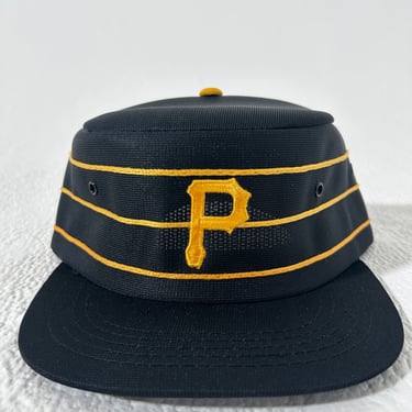 Vintage Pittsburgh Pirates Pillbox Snapback Hat