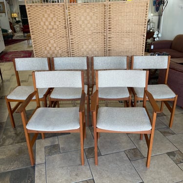 Danish Teak Dining Chairs by Suni Furniture