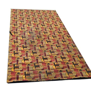 Large 22.7' Art Deco Edward Fields Style Area Rug from the Queen Mary 