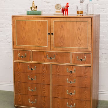 Vintage Founders Highboy Dresser