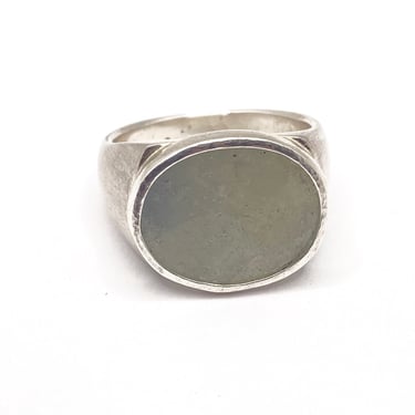 Sonja Fries | "Shield" s/s Rose Cut Sapphire Ring