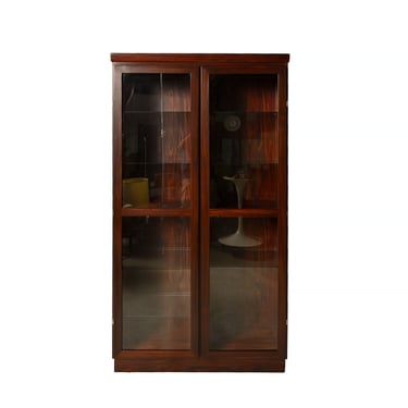 Rosewood Cabinet Skovby Display Case Bookcase Danish Modern 