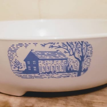 Vintage Corning cookware browning skillet AMANA Radarange ceramic skillets 