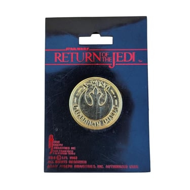 1983 Adam Joseph ROTJ Return of the Jedi X-Wing Fighter Pilot pin New M12 